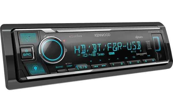 Kenwood KMM-X705 1-DIN Digital Media Receiver - Image 3